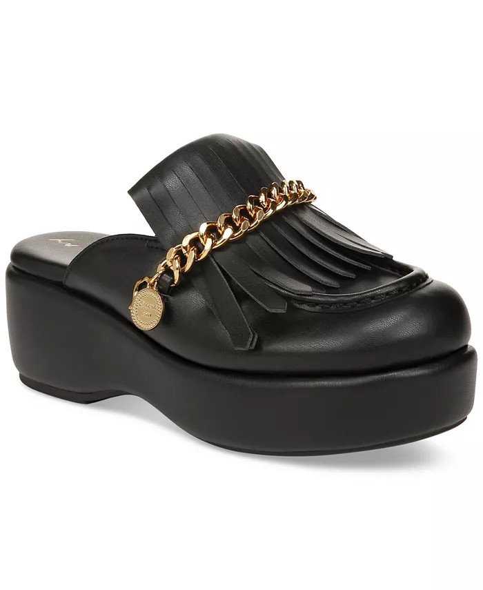 Women's Joan Platform Tailored Kilty Clogs | Macy's