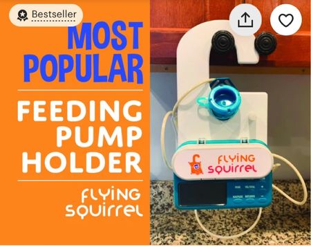 Lots of people have recommended this feeding pump holder to me to make it more portable! #gtube #medicalmom 

#LTKbaby