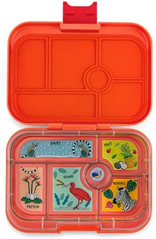 Yumbox Original Leakproof Bento Lunch Box Container for Kids (Safari Orange) | Amazon (US)