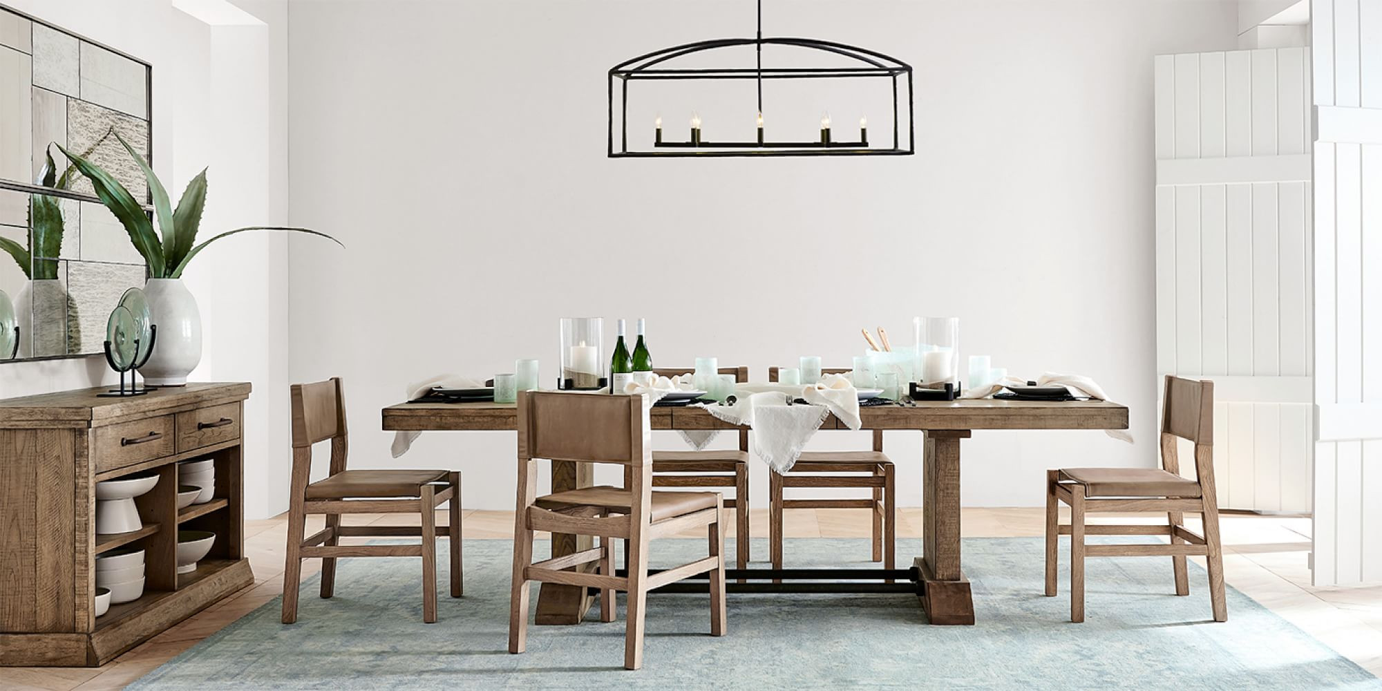 Fort Extending Dining Table | Pottery Barn (US)