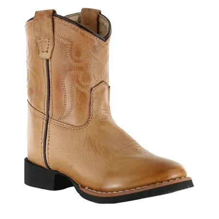 Cody James Toddler-Boys Showdown Western Boot Round Toe Tan 5.5 D(M) US | Walmart (US)