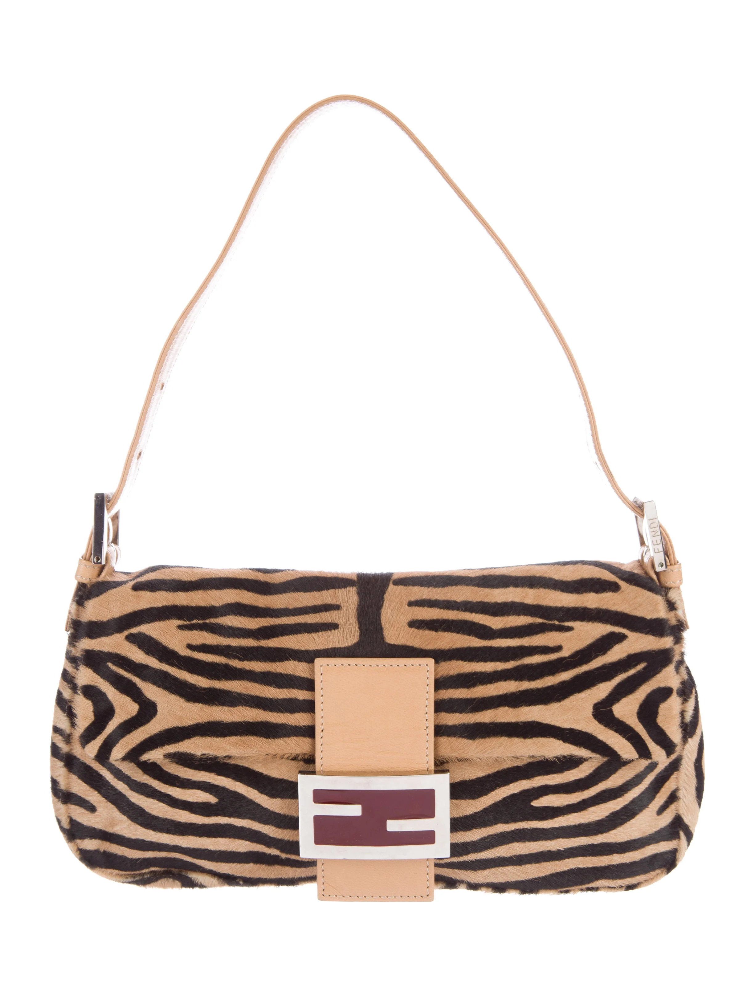 Zebra Printed Baguette | The RealReal