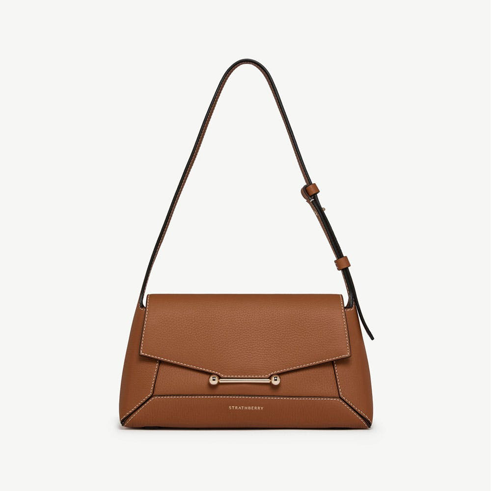 Mosaic Shoulder - Tan | Strathberry | Strathberry