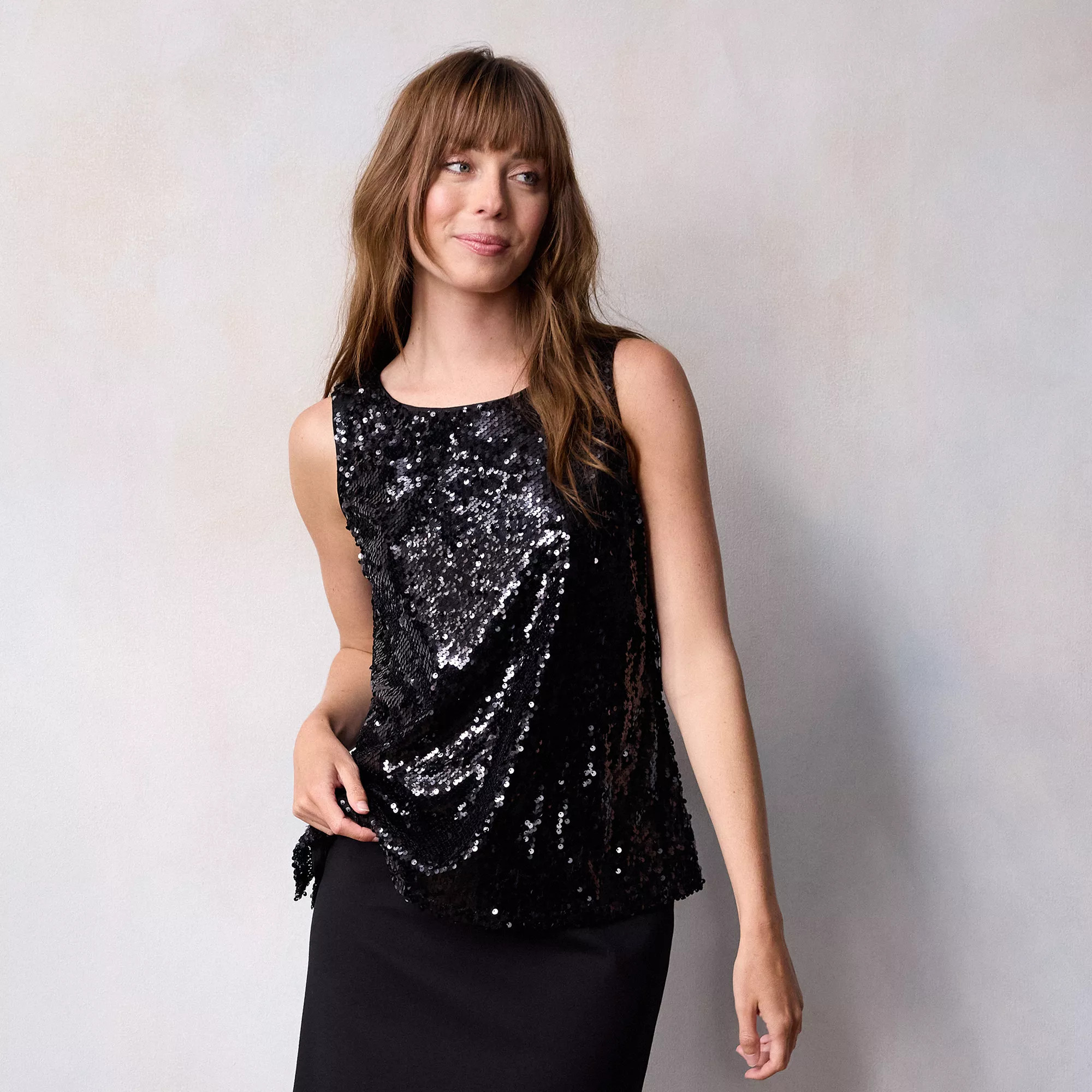 Women's LC Lauren Conrad Scoop Neck Tank Top | Kohl's