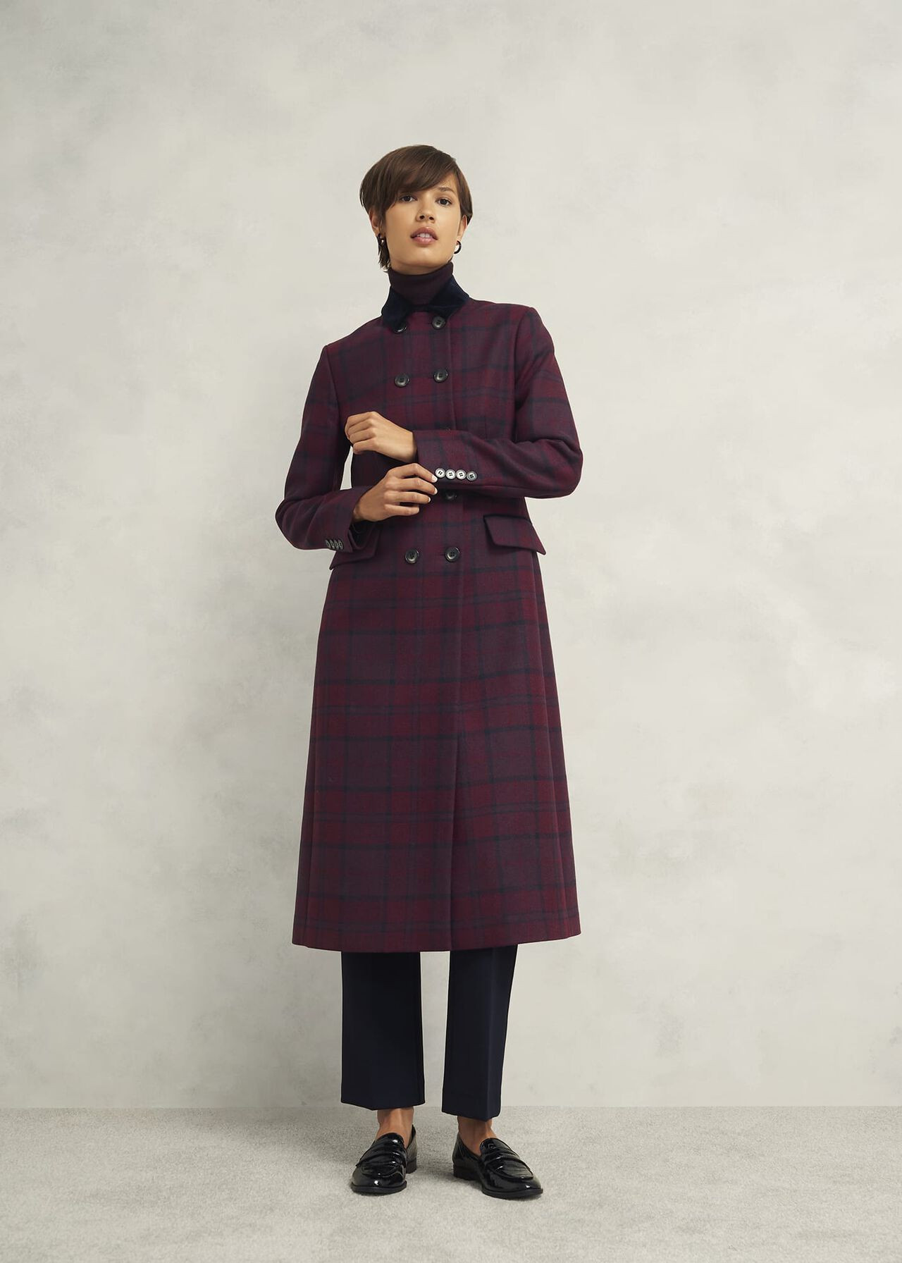 Patricia Wool Blend Coat | Hobbs UK | | Hobbs