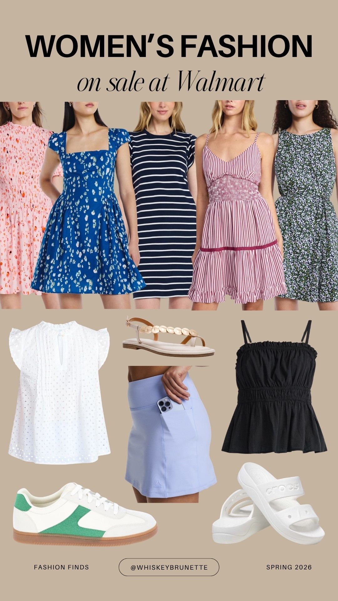Women’s fashion on sale at Walmart! These dresses are perfect for spring and summer! Also added a few of my other favorite finds! 

#LTKSaleAlert