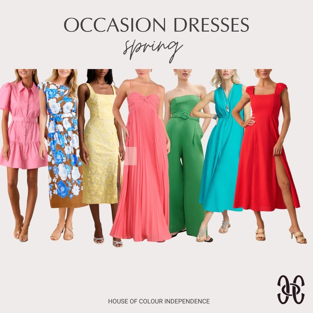 Warm, clear, bright, light and splashy dresses for #hocspring 

#LTKWedding #LTKParties