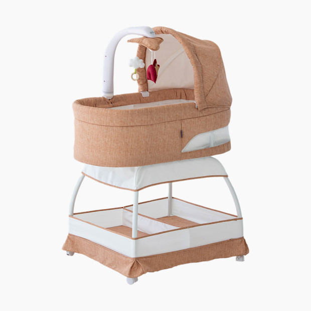 TruBliss Sweetli Nurture Bassinet in Clay Melange | Babylist