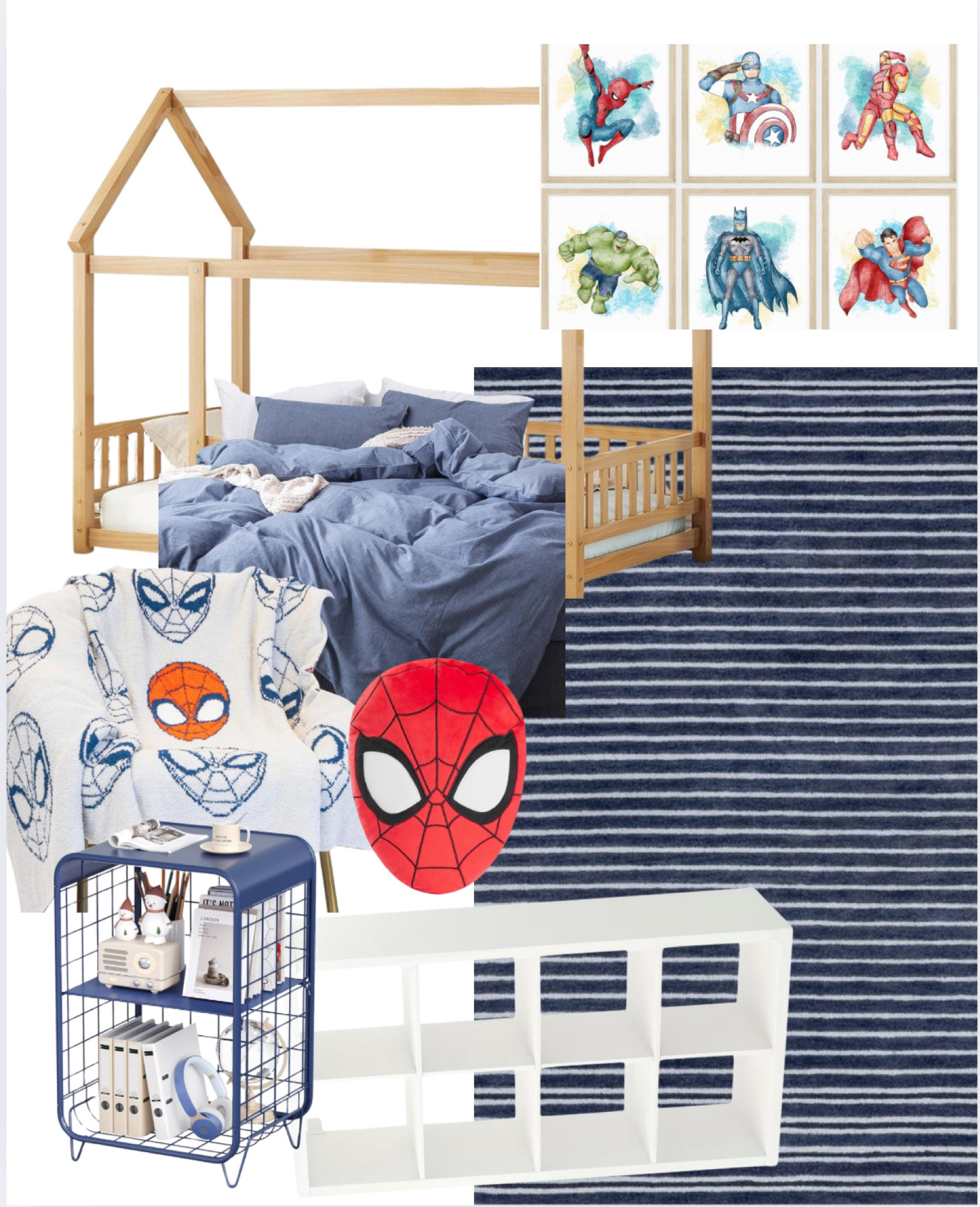 Little boy room refresh! I had so much fun designing this space for my son. I wanted a mix of simplistic with a touch of all things Marvel! 

#LTKFamily #LTKHome #LTKKids