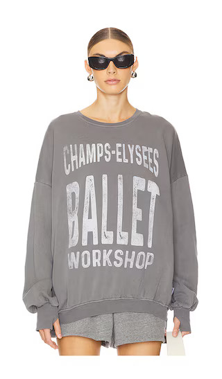 Champs Elysees Ballet Sweatshirt in Gravity Grey | Revolve Clothing (Global)