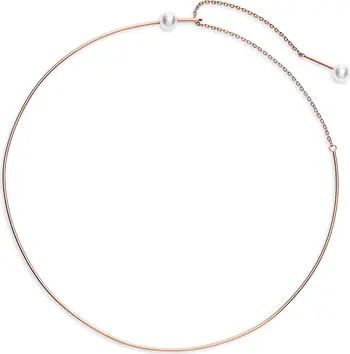 Knotty Imitation Pearl Collar Necklace | Nordstromrack | Nordstrom Rack