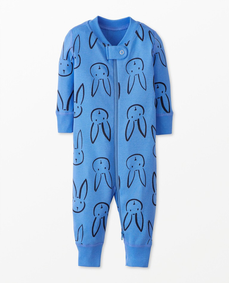 Baby Easter Print 2-Way Zip Sleeper | Hanna Andersson