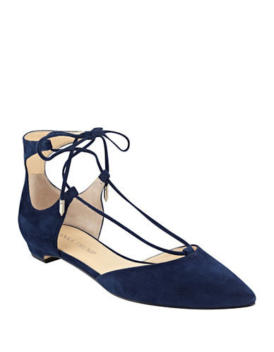 IVANKA TRUMP Tavyn Suede Flats | Lord & Taylor