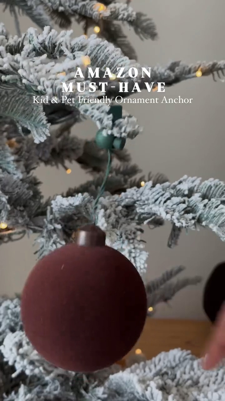 Say goodbye to falling ornaments!

Secure your tree decorations with these ornament anchors. 🎄🔗

#amazonmusthaves #holidaydecor #decoraciondenavidad #safetyfirst #petfriendly

#LTKSeasonal #LTKHome #LTKHoliday