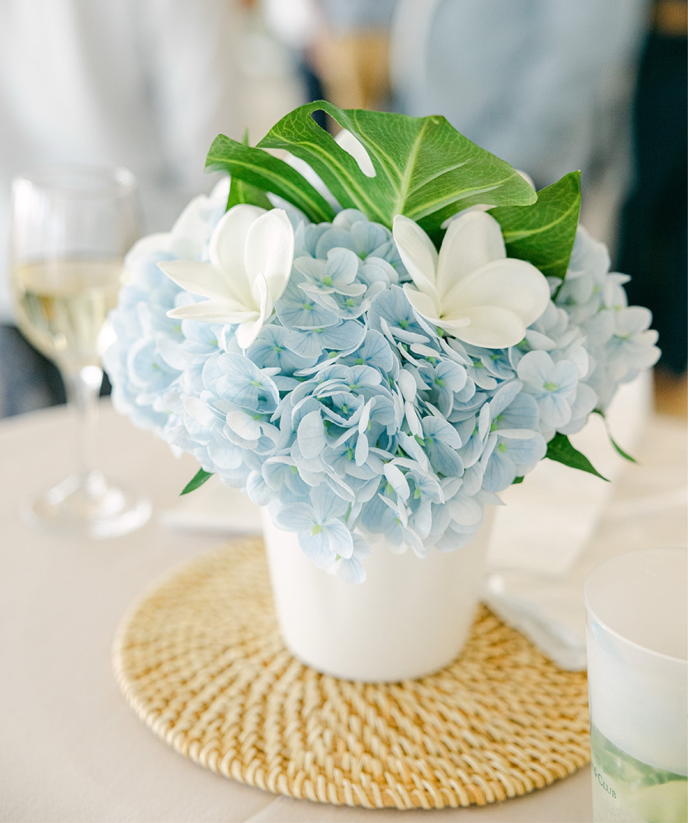 Coastal Flower Arrangement I put together for our rehearsal dinner in Boca Grande 

#LTKHome #LTKWedding #LTKParties
