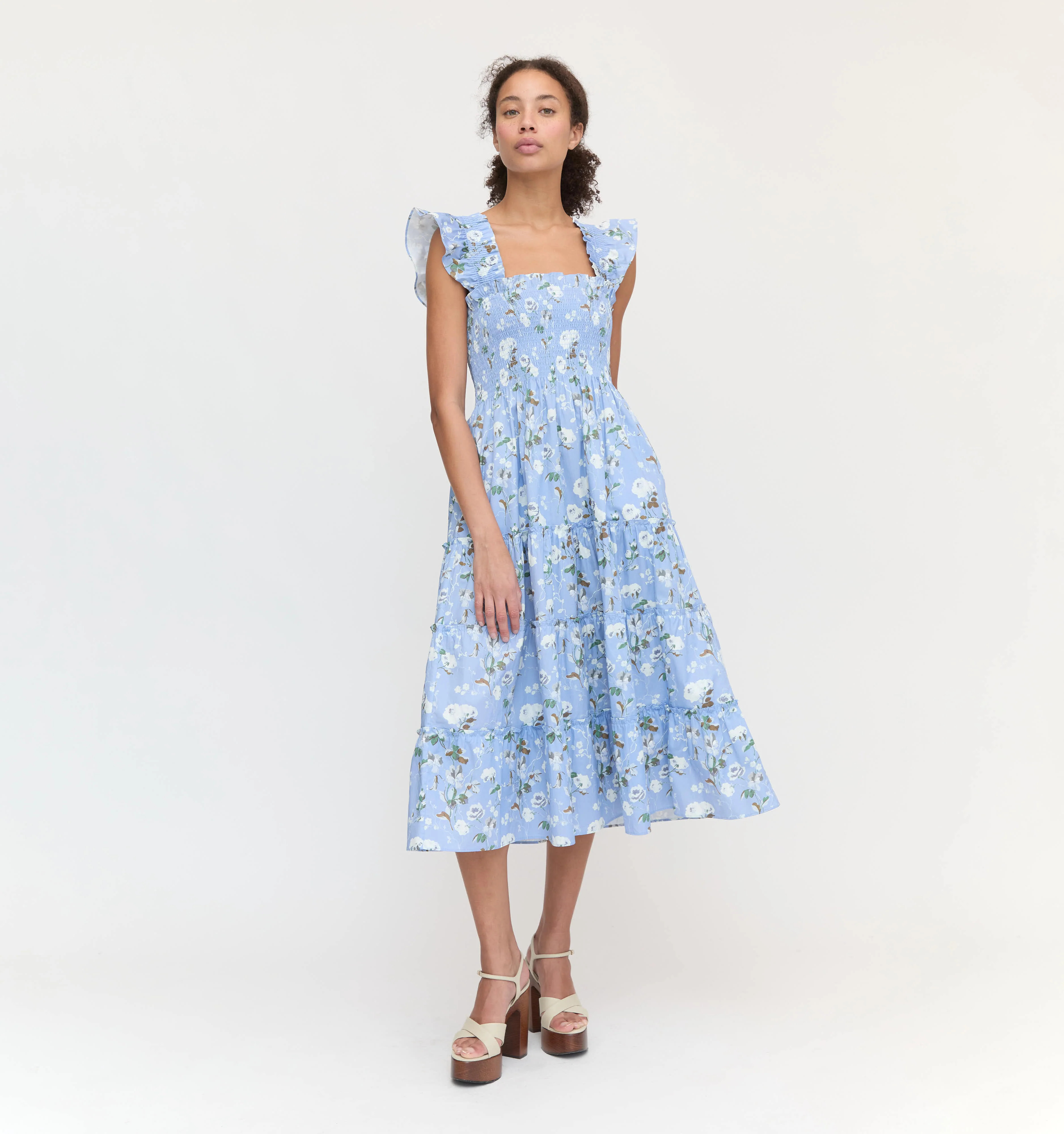 The Ellie Nap Dress - Sky Bluebonnet | Hill House Home US