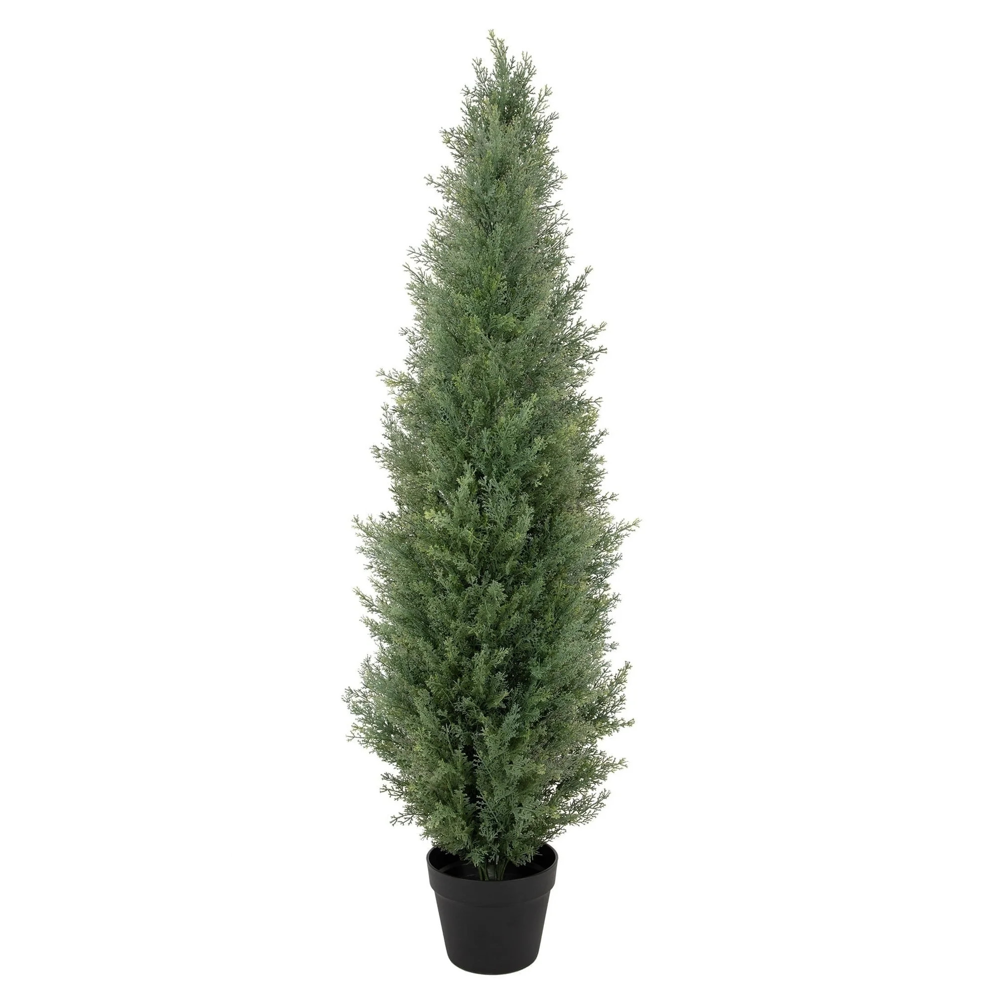 Nafresh 4ft UV Resistant Artificial Topiary Trees Outdoor with Full & Realistic Leaves, 48in Faux... | Walmart (US)