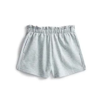 Wonder Nation Toddler Girls Soft Knit Pull On Shorts, Sizes 18M-5T | Walmart (US)