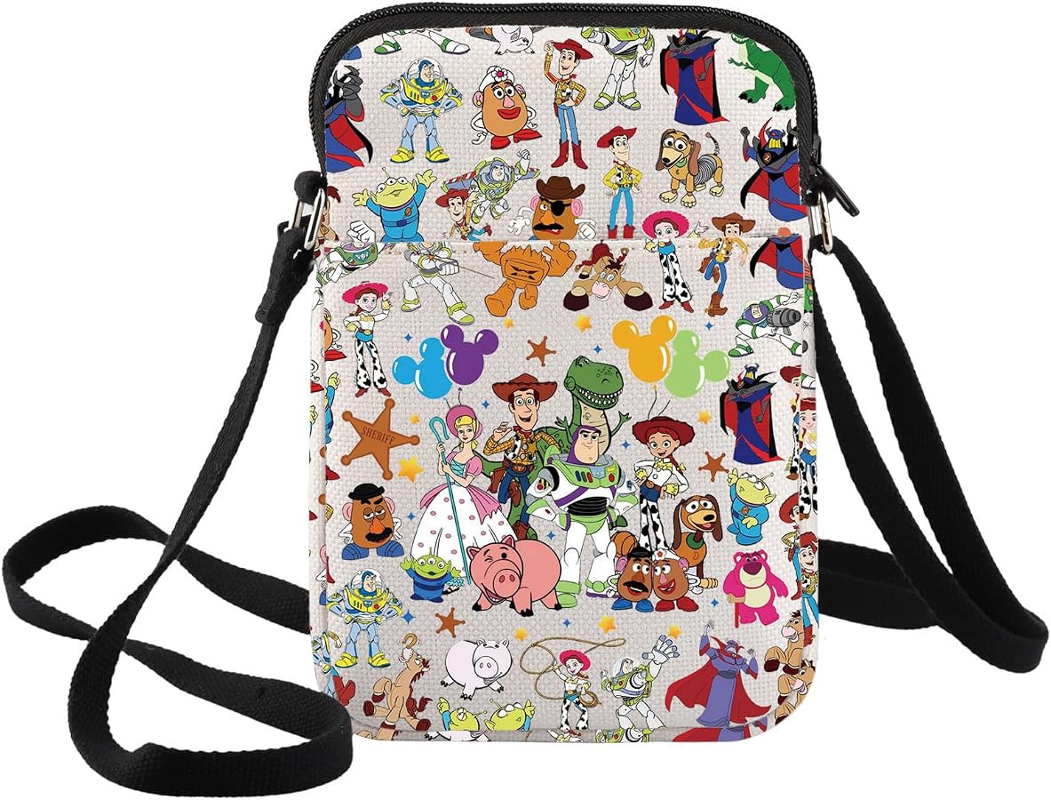 BWWKTOP Space Ranger Crossbody Bag Cowboy Fans Gift Space Character & Long Body Dog Shoulder Bag ... | Amazon (US)