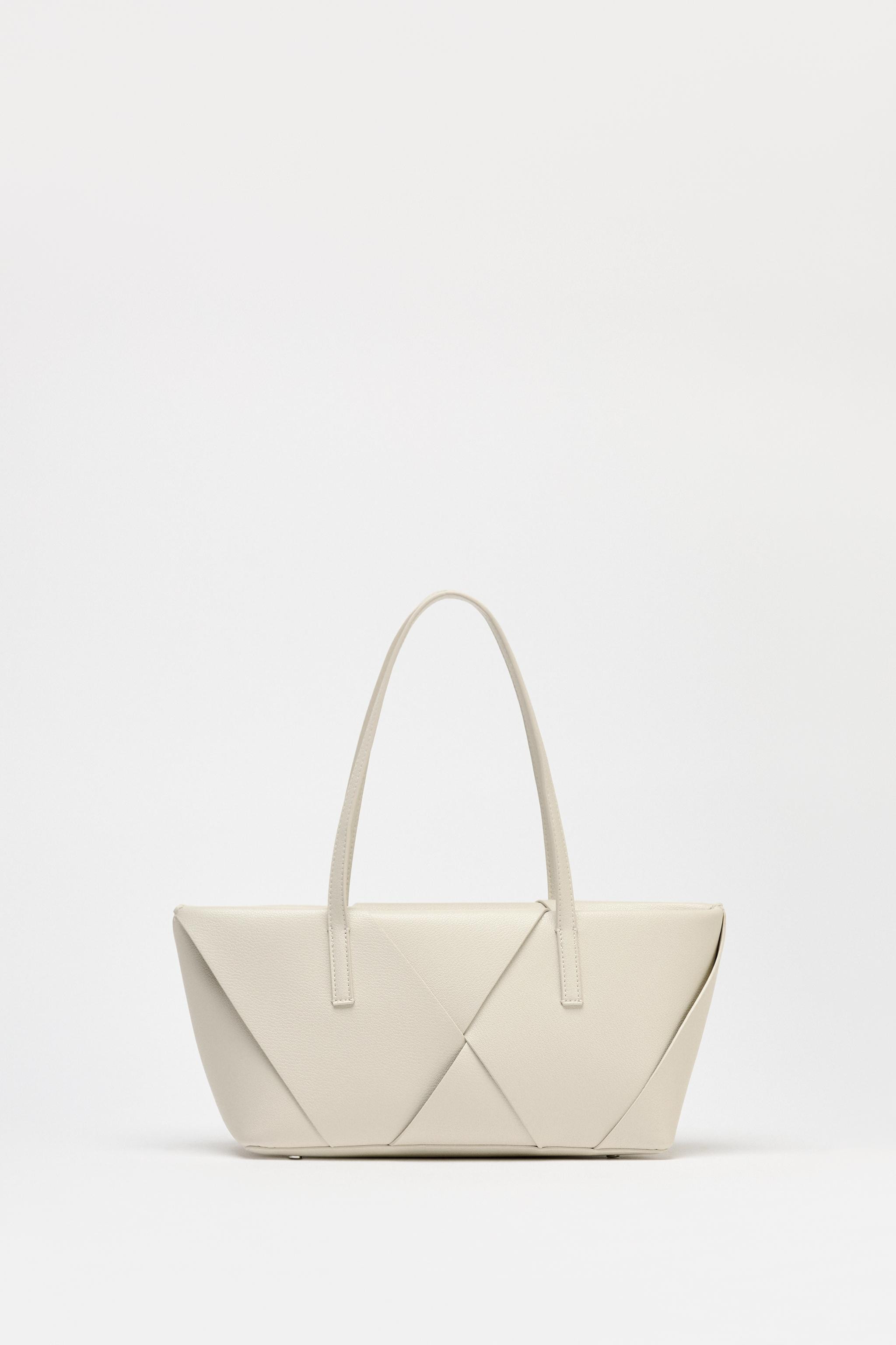 WOVEN ELONGATED BAG | Zara US