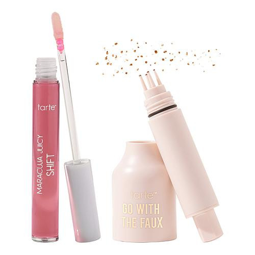 Tarte tarte Go With The Faux Freckle Stamp & Lip and Cheek Shift Set - Light | HSN