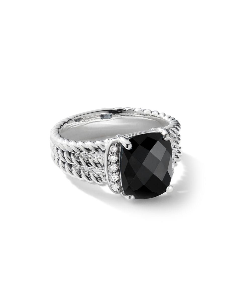 Petite Wheaton® Ring With Pavé Diamonds | Saks Fifth Avenue