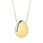 Ana Luisa Pebble Pendant Necklace for Women - 14K Gold Plated and Silver Rhodium Plated Trendy Te... | Amazon (US)