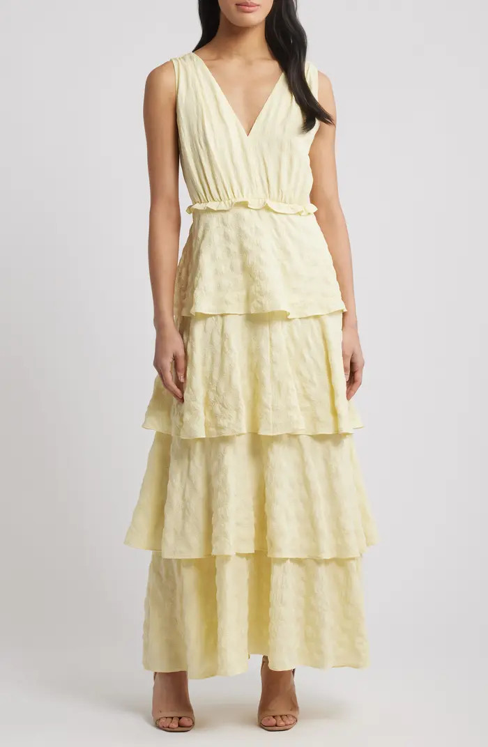 Chelsea28 Floral Tiered Maxi Dress | Nordstrom | Nordstrom