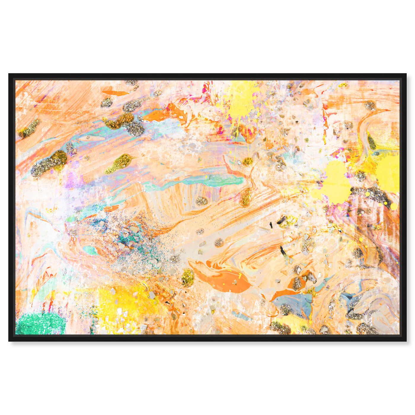 Excitement Canary | Wall Art by The Oliver Gal | Oliver Gal