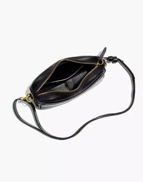 The Leather Carabiner Mini Crossbody Bag | Madewell