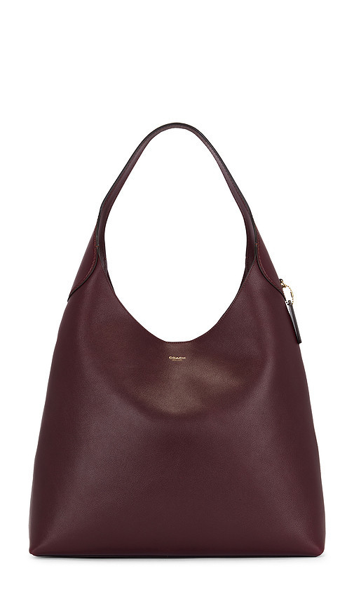 Coach Brooklyn Shoulder 39 Bag in Burgundy. | Revolve Clothing (Global)