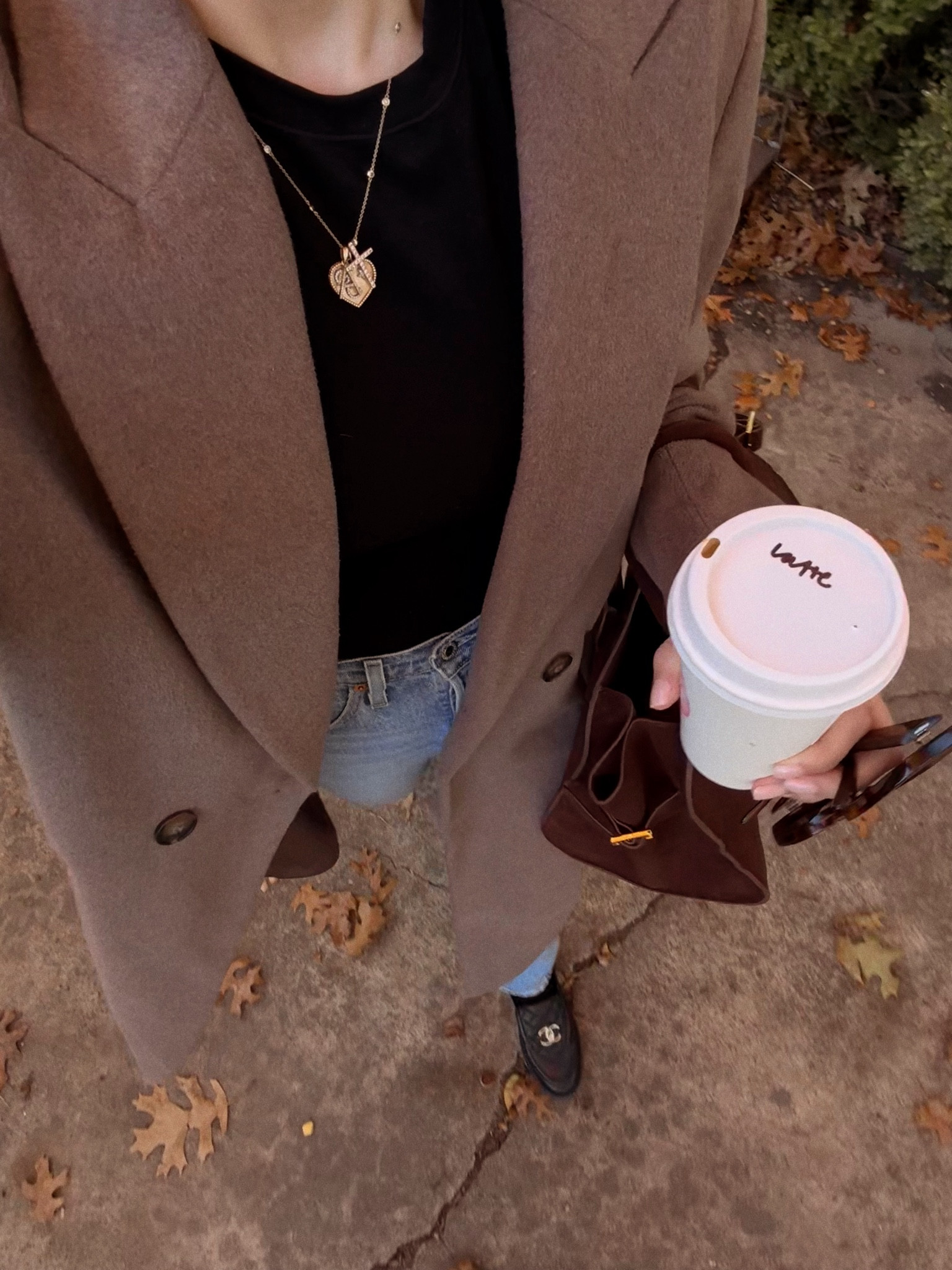 Chanel Loafers // Wool Longline Coat // Amazon Bodysuit // Agolde Denim— Size Up 

#LTKSeasonal #LTKShoeCrush #LTKStyleTip