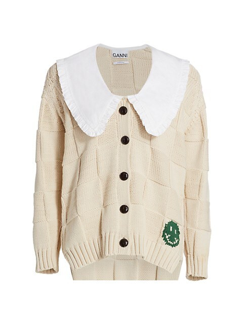 Cotton Rope Knit Cardigan | Saks Fifth Avenue
