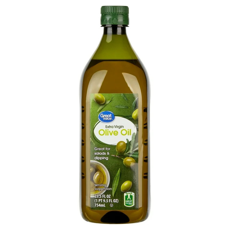 Great Value: 100% Extra Virgin Olive Oil, 25.5 fl oz | Walmart (US)