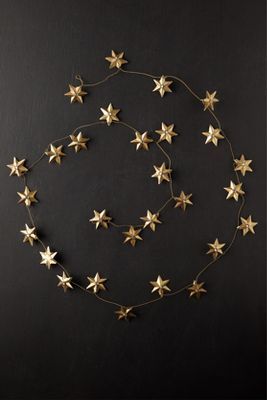 Iron Celestial Star Garland | Anthropologie (US)