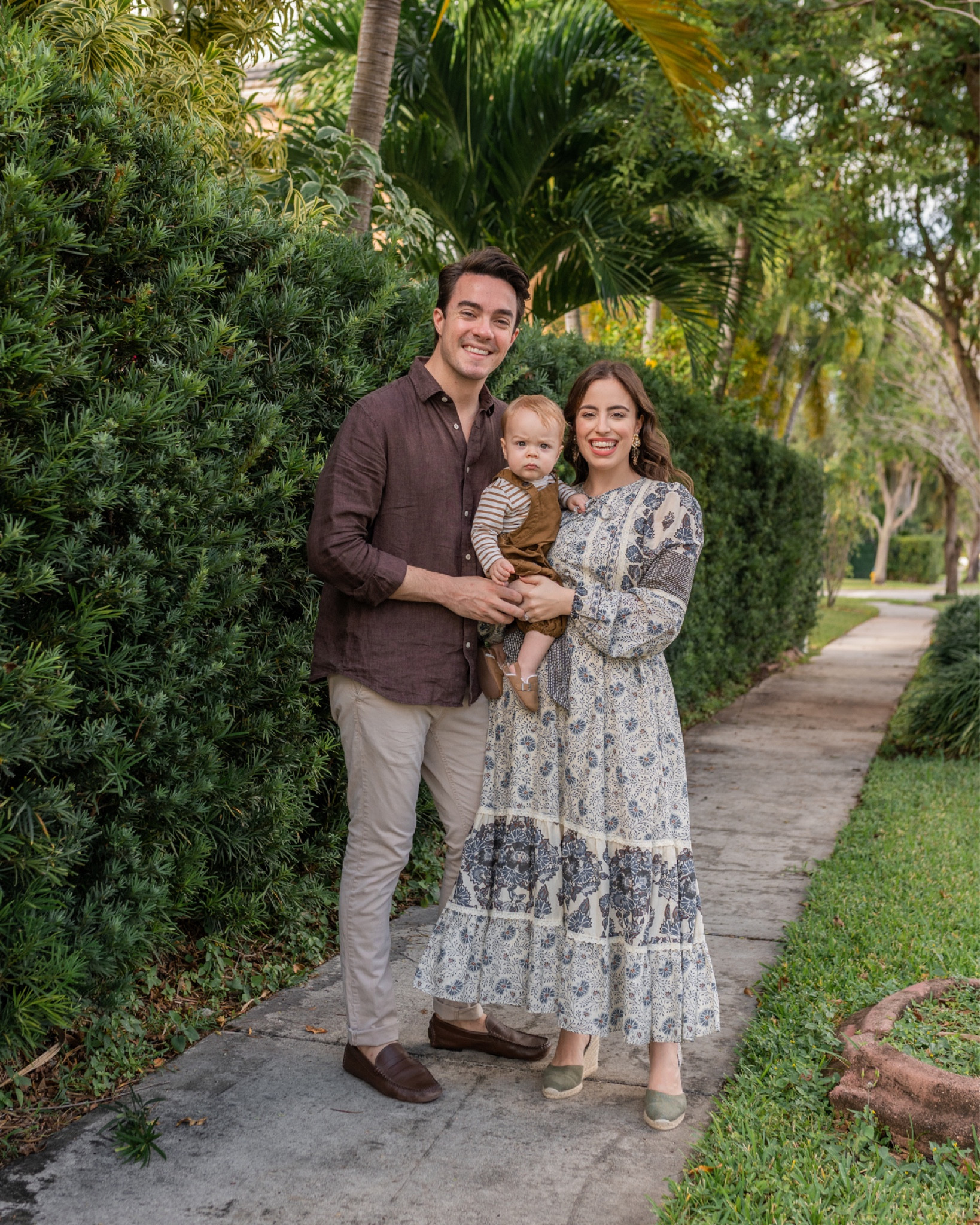 Our Thanksgiving outfits! The best midi dress, nursing friendly and on sale today. Baby outfit with camel bubble romper and matching dad outfit

#LTKsalealert #LTKHoliday #LTKfamily