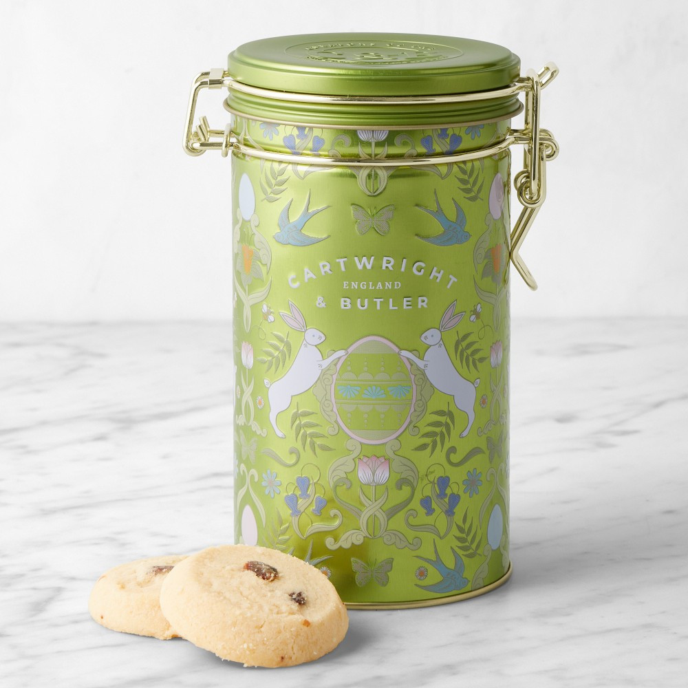 Cartwright & Butler Easter Biscuits Lemon & Sultana Tin | Williams-Sonoma
