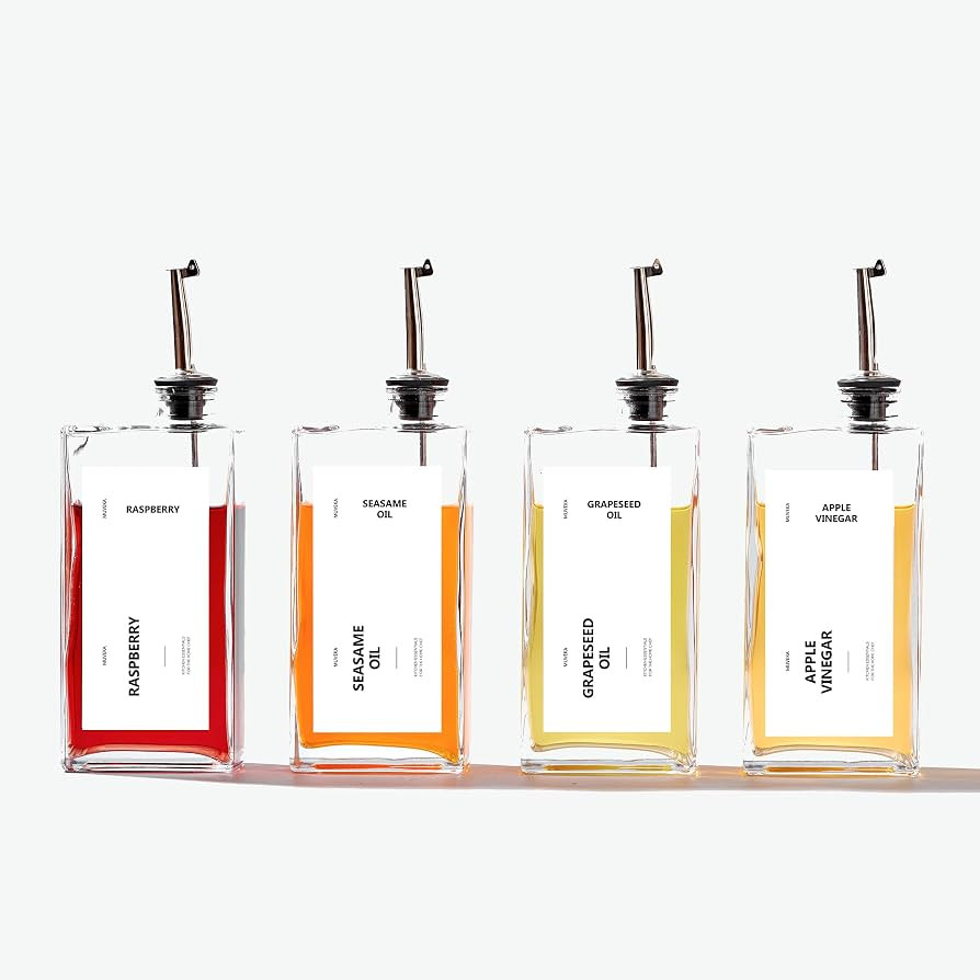 Olive Oil Dispenser Bottle for Kitchen, 16.9 oz/ 500 ml Cooking Oil Dispenser, Oil and Vinegar Di... | Amazon (CA)