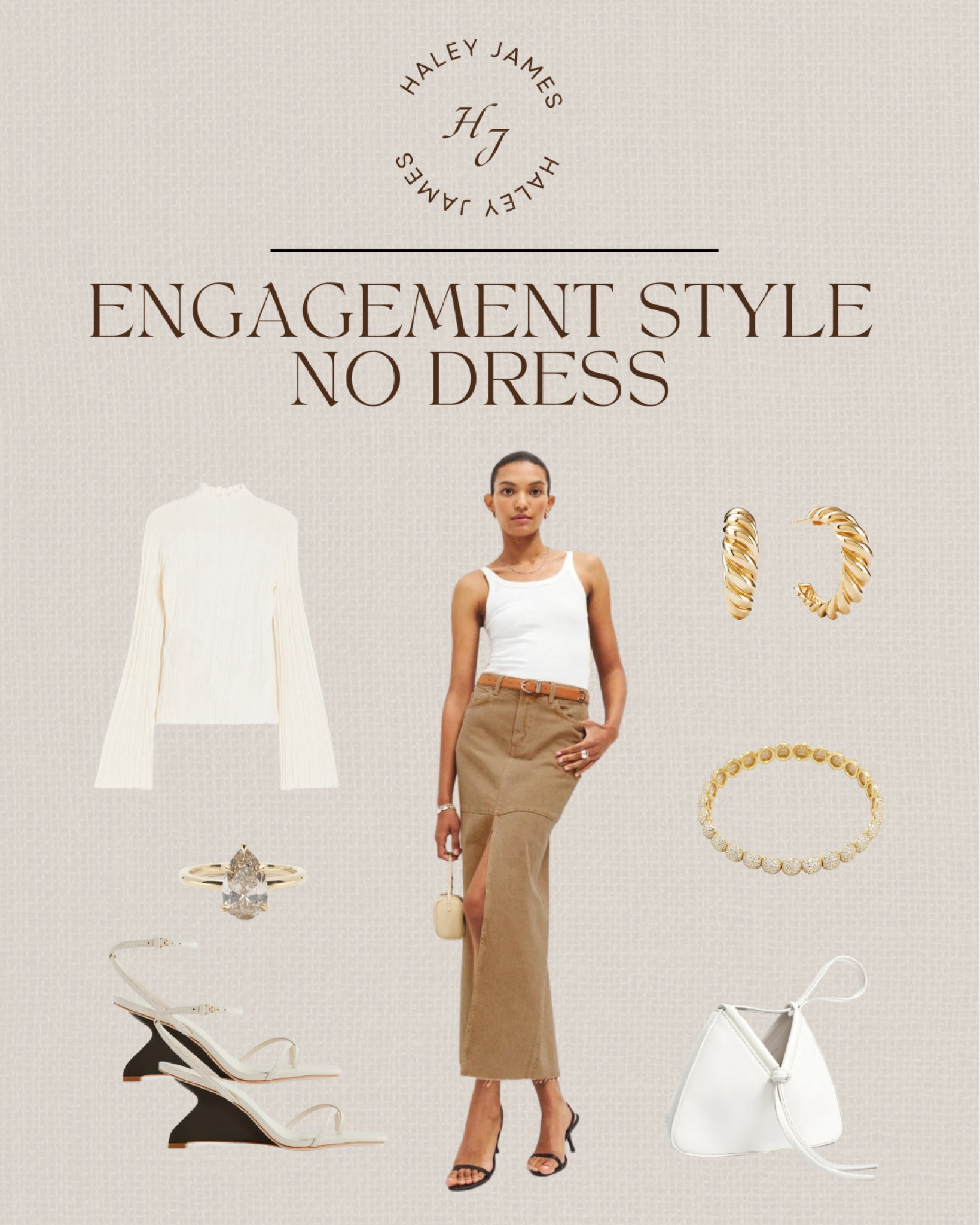 Styled by Haley James Engagement Style No Dress

#LTKstyletip #LTKwedding #LTKshoecrush