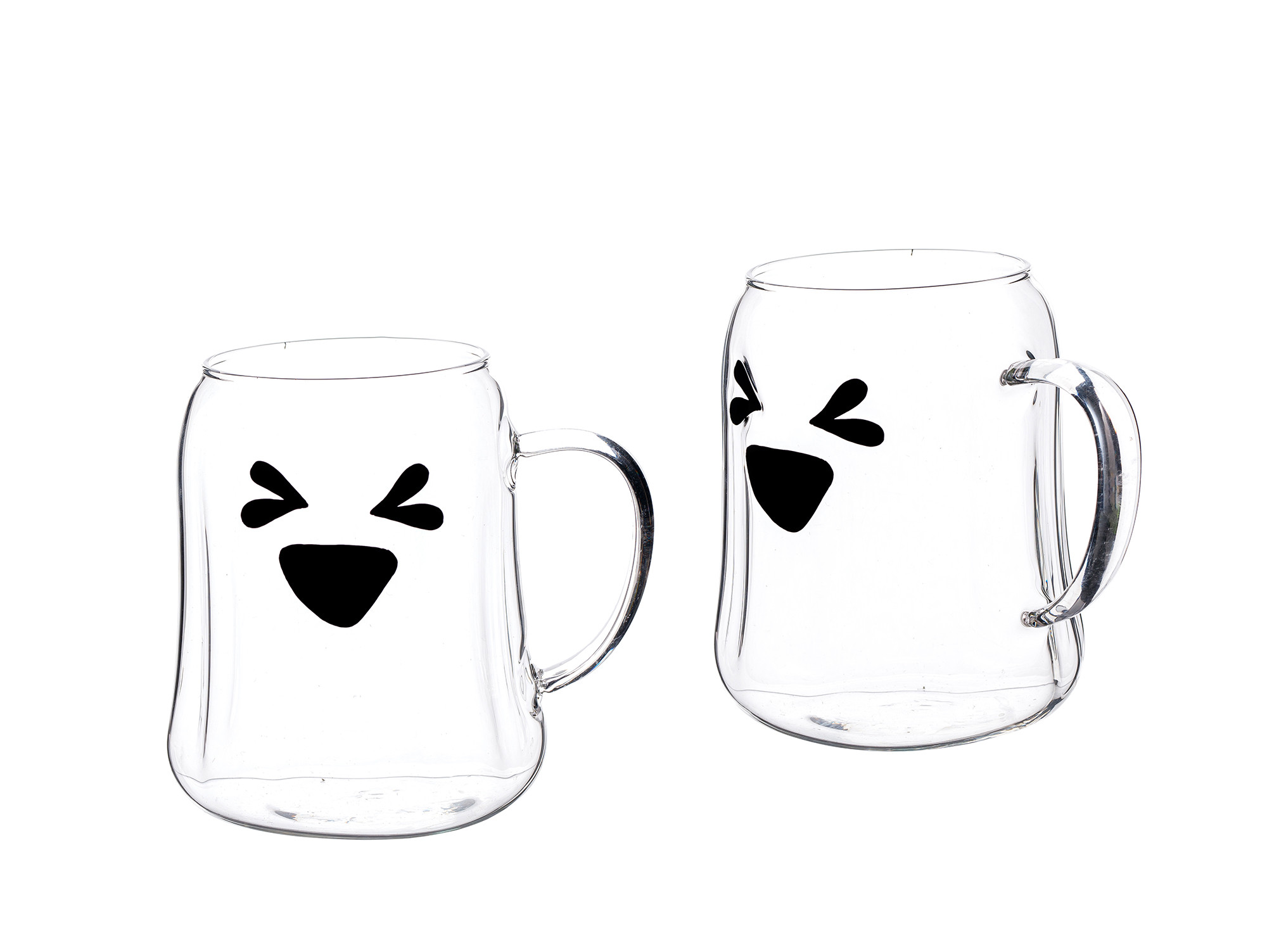 Way to Celebrate Glass Ghost Mug Squint | Walmart (US)