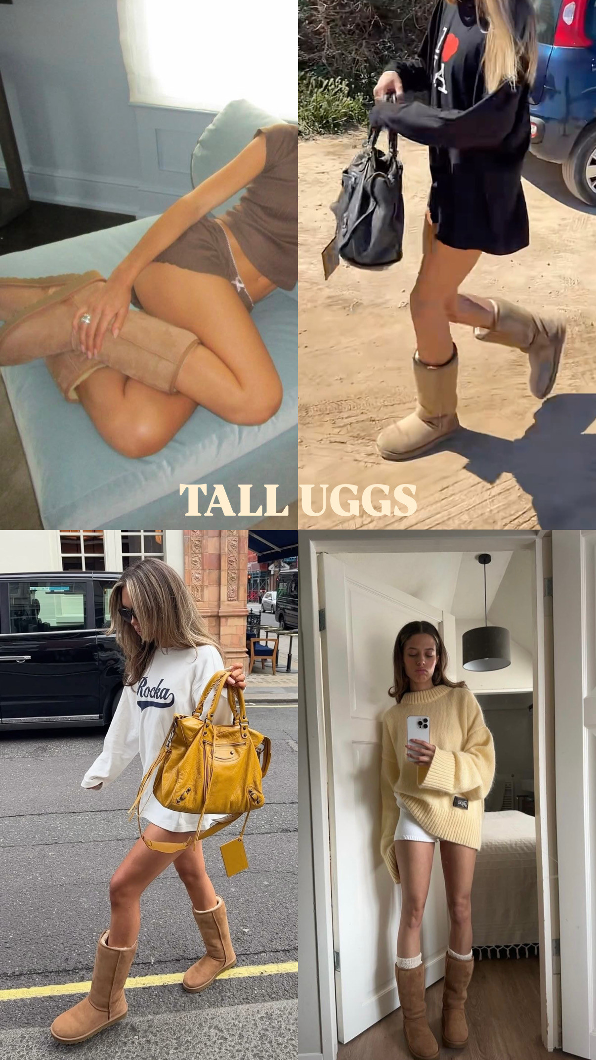 fall trends I'm loving: tall UGGs 

 #LTKdayinmylife #LTKgrwm #LTKSeasonal