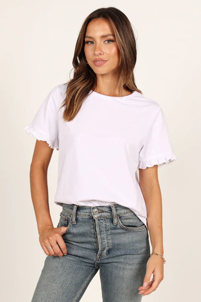 Milo Top - White | Petal & Pup (US)