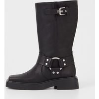 Vagabond Eyra Leather Harness Biker Boots - UK 4 | Coggles (Global)
