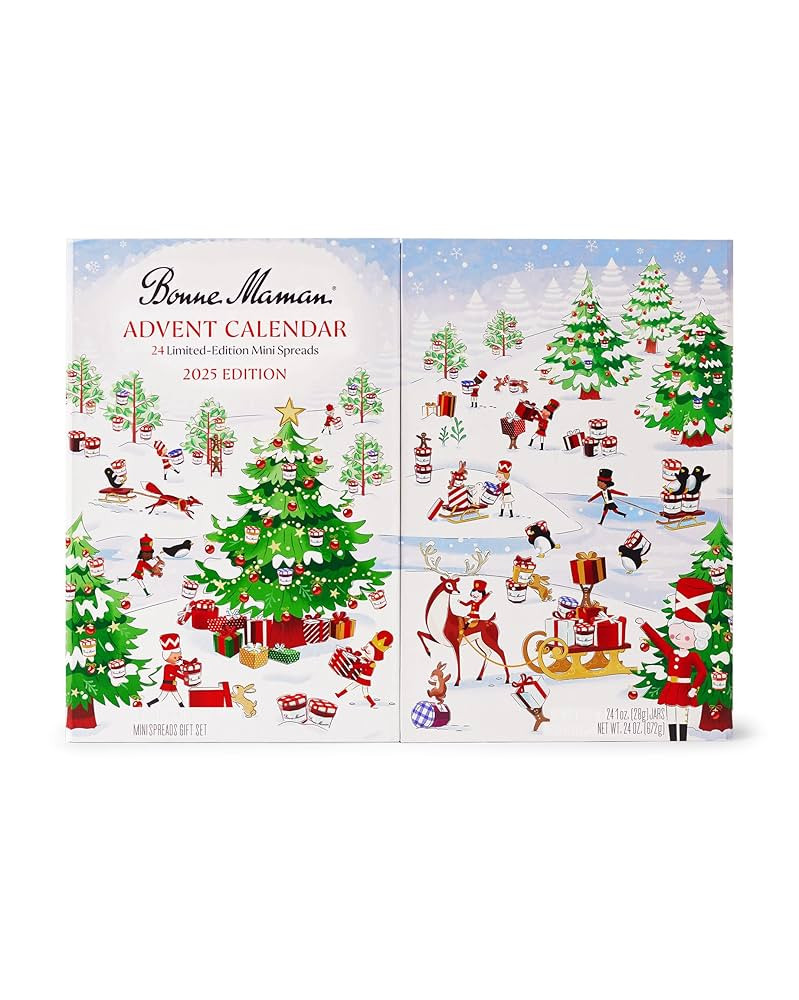 Bonne Maman 2025 Limited Run Edition Advent Calendar, 24 Mini Spreads | Amazon (US)