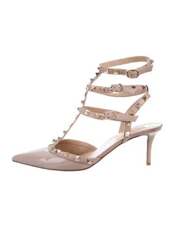 Valentino Patent Leather Rockstud Pumps | The Real Real, Inc.
