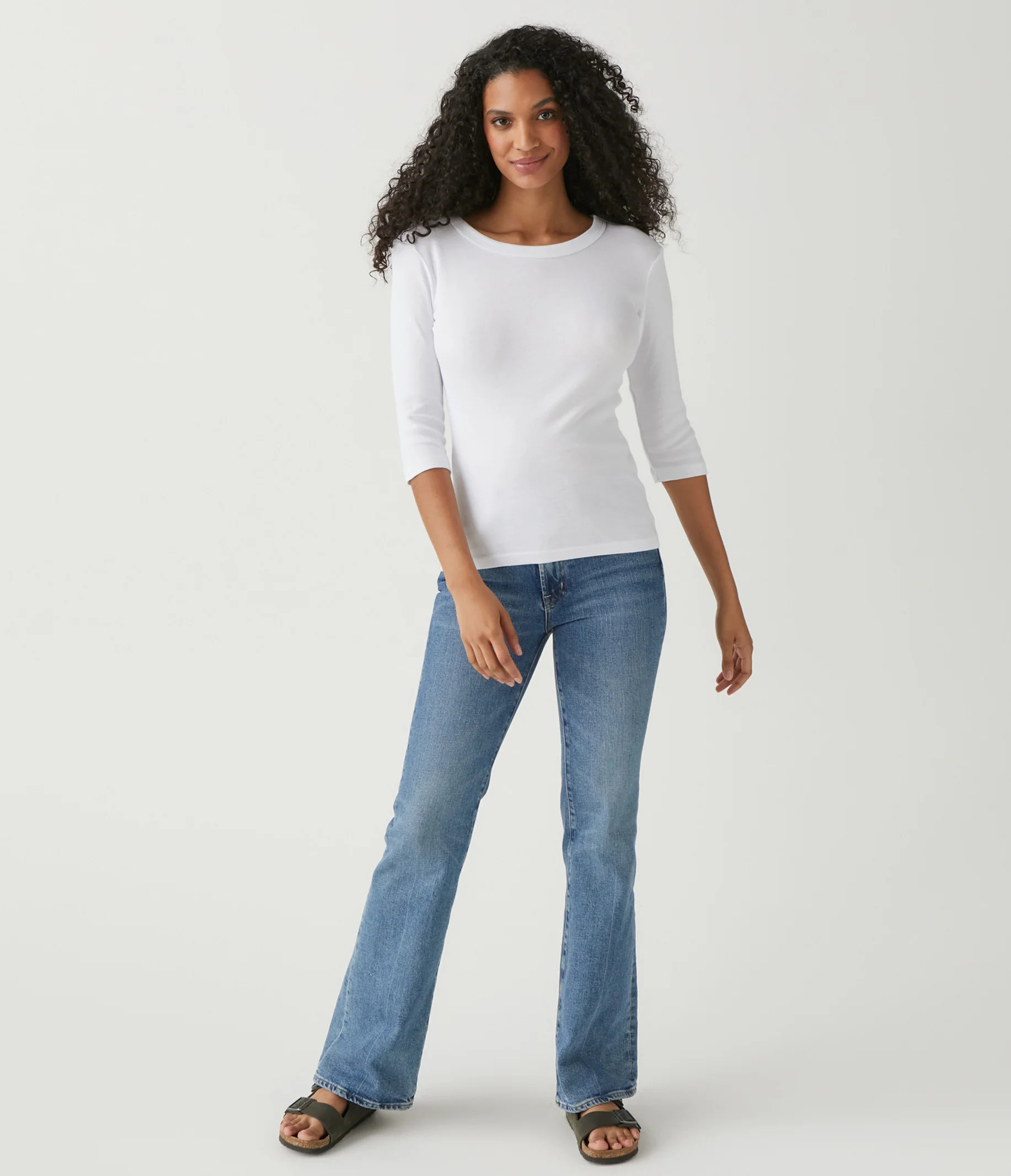 Dot 3/4 Sleeve Tee | MichaelStars.com