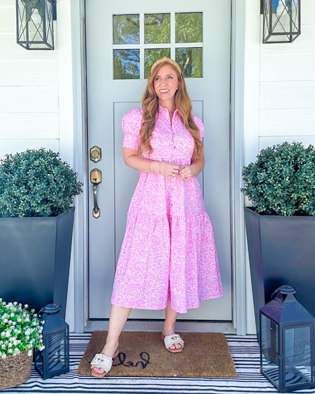 Spring dress // Lilly Pulitzer dupe 







Look for less 
Pink dress
Shirt dress
Maxi dress 
Grand millennial 
Feminine style 

#LTKSeasonal #LTKfindsunder50 #LTKparties