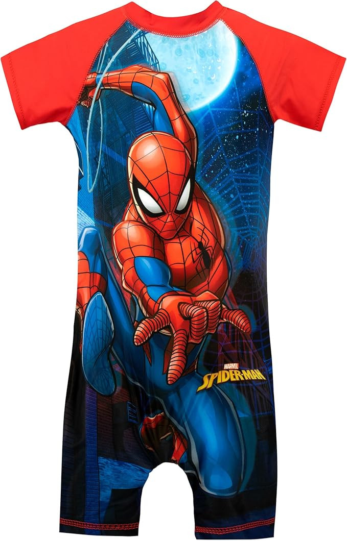 Marvel Boys' Spiderman Swimsuit | Amazon (US)