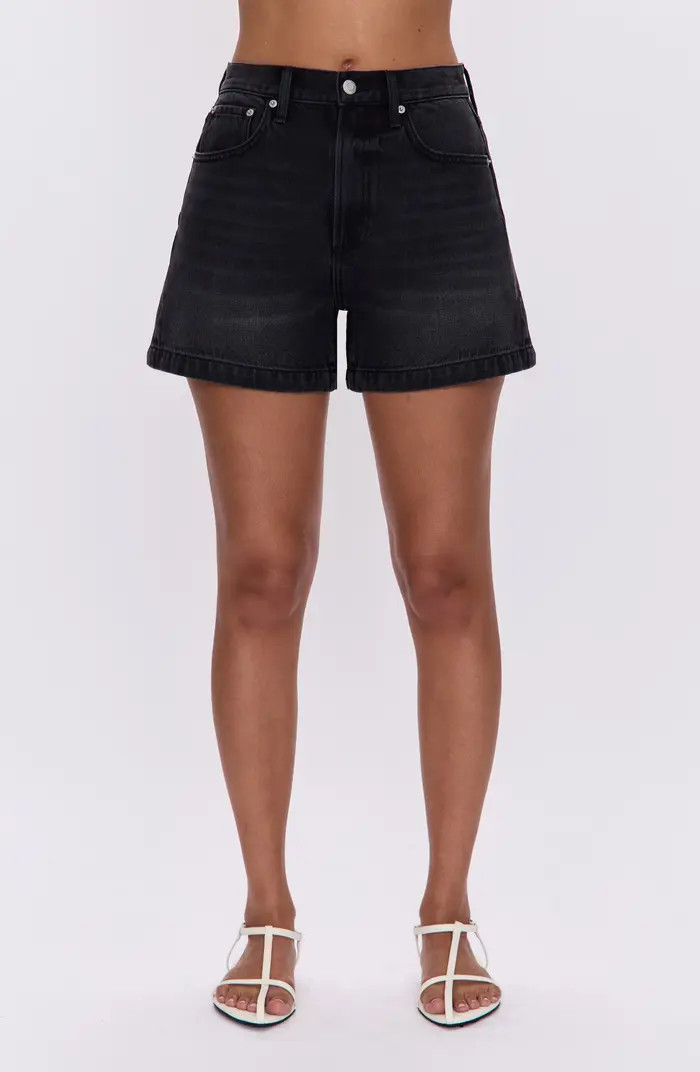 Saige High Waist Denim Shorts | Nordstrom