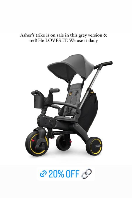 Asher loves the Liki Trike! We take him on walks with it daily!! Such a perfect toddler gift idea 

#LTKkids #LTKCyberWeek #LTKGiftGuide